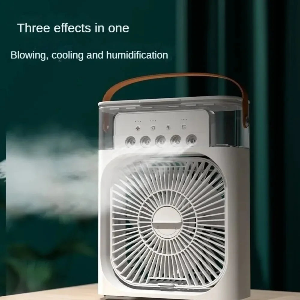 Nouveau ventilateur de pulvérisation à cinq trous humidificateur de bureau USB ventilateur de refroidissement pratique portable