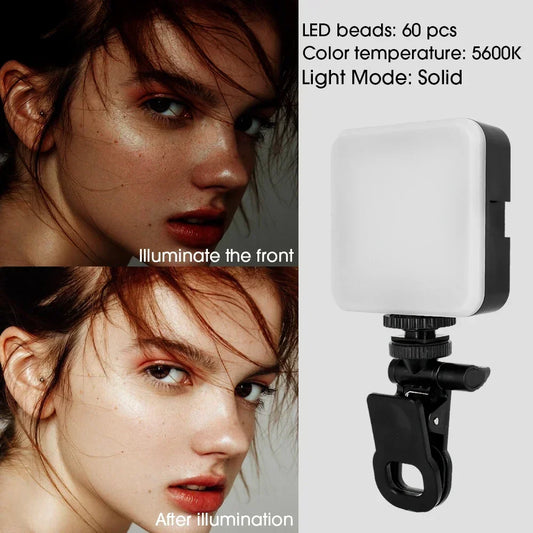 Lampe LED de poche pour selfie