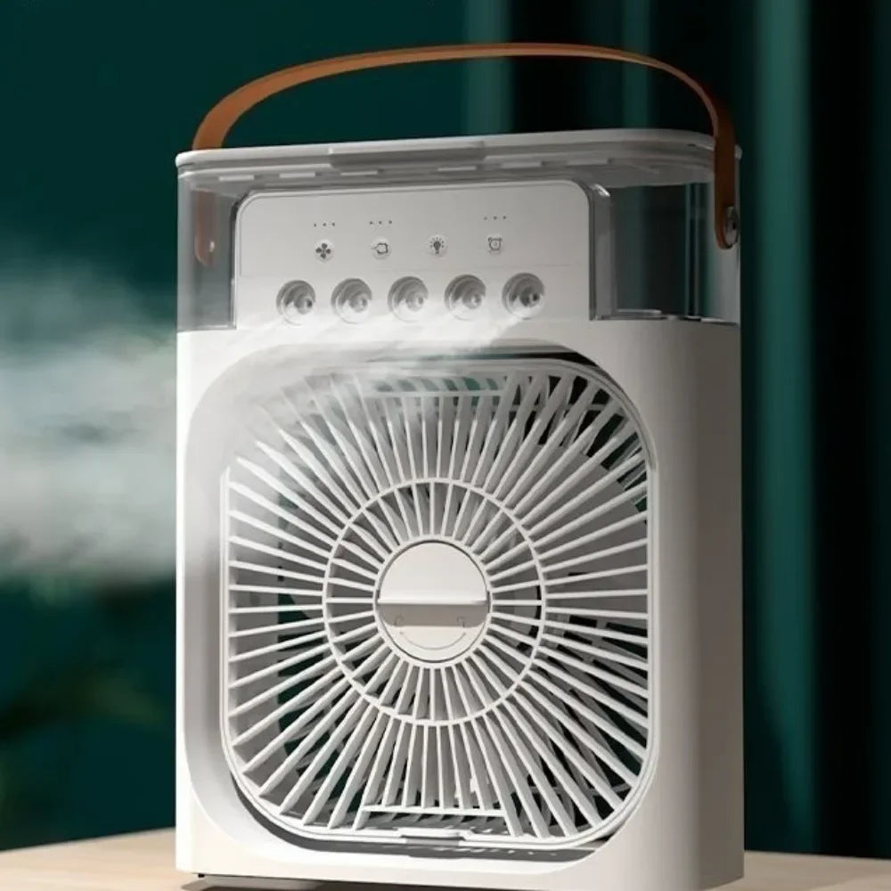 Nouveau ventilateur de pulvérisation à cinq trous humidificateur de bureau USB ventilateur de refroidissement pratique portable