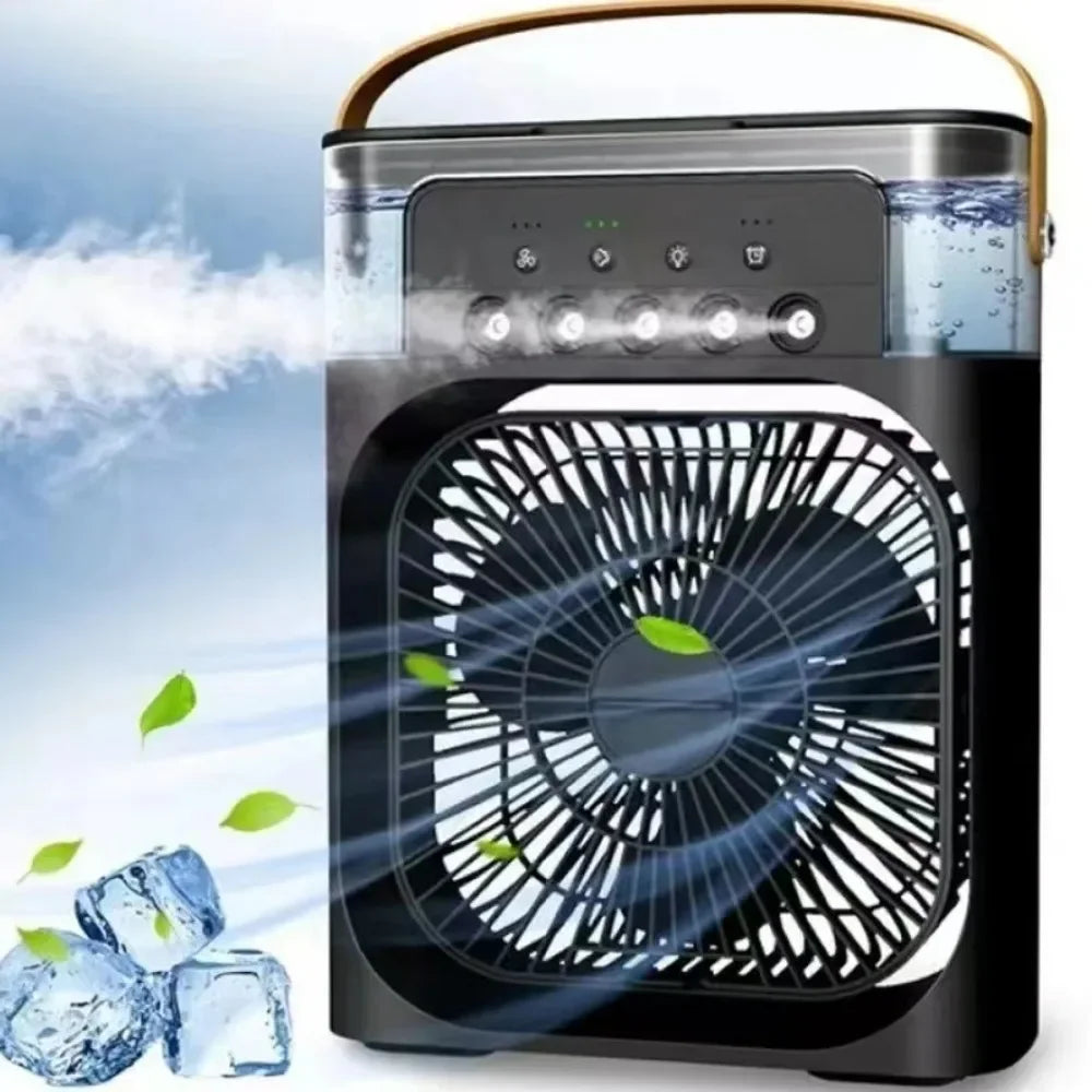 Nouveau ventilateur de pulvérisation à cinq trous humidificateur de bureau USB ventilateur de refroidissement pratique portable